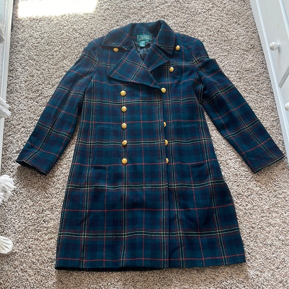 Lauren Ralph Lauren Other - (SOLD) Long Ralph Lauren Wool Plaid Coat